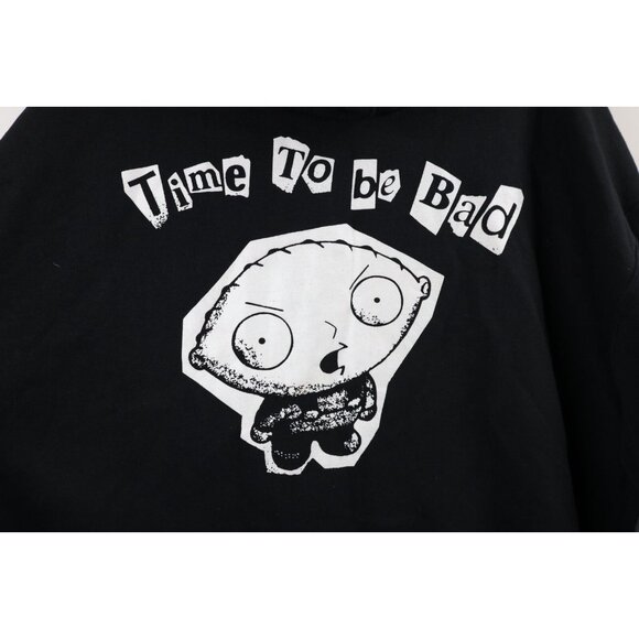 Vintage Y2K Family Guy Mens 2XL XXL Parody Stewie Breaking Bad Full Zip Hoodie - Picture 11 of 14